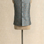 Blue Nehru Vest