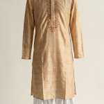 Gold Flower Kurta